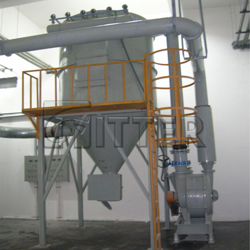 High pressure dust removal equipment